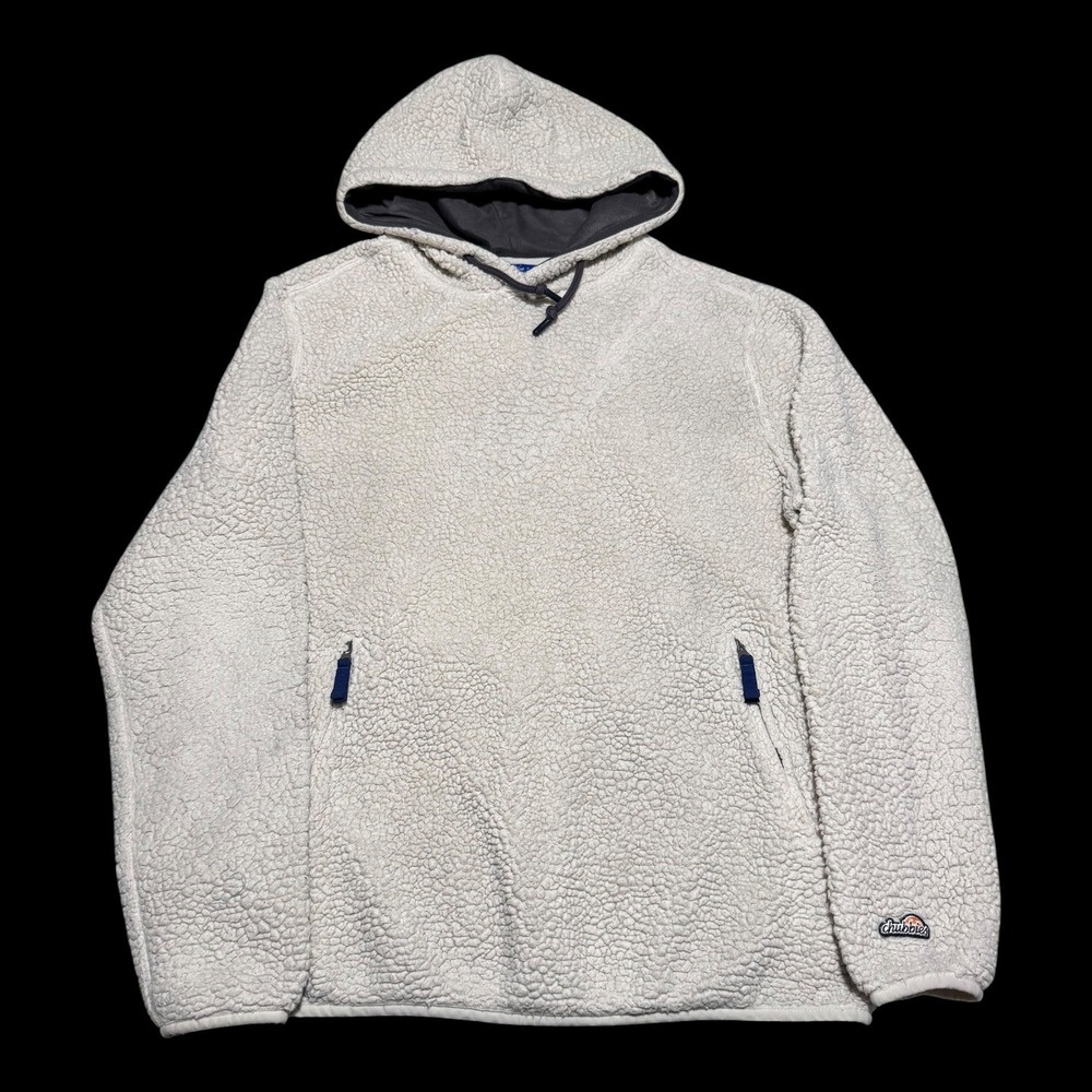 Chubbies The Snow Day Pullover Sherpa Deep Pilled Hoodie Men's‎ Medium